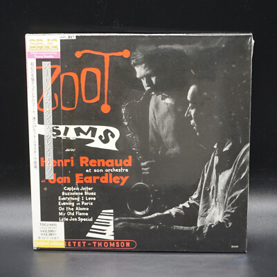 ZOOT SIMS ON DDUCRETET THOMSON 初期 国内 LP 白プロモ ズートシムズ