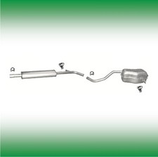 Renault Clio III 1,6 65 / 82 KW 2005-2013 Schrägheck Auspuff Abgasanlage 0446