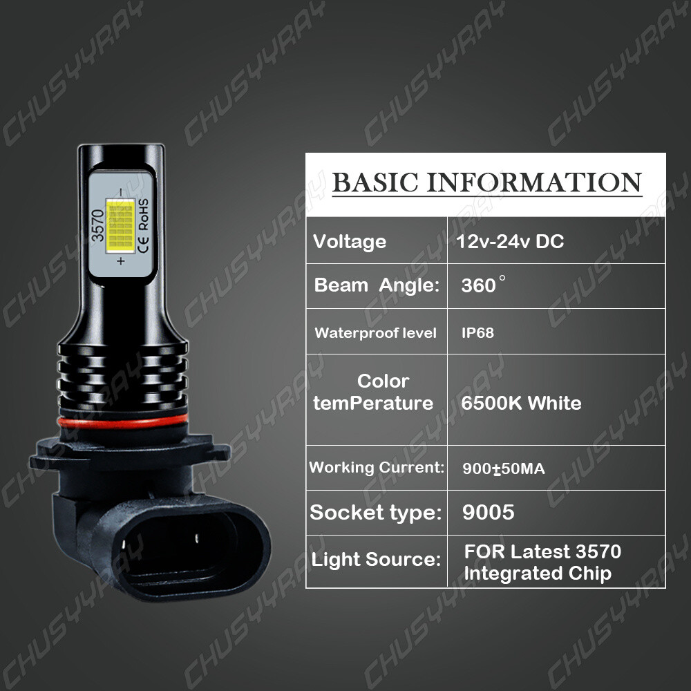1 Set para Toyota Corolla 2008 a 2009, 2010 luc Led de niebla de la