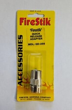 Firestik QD-259 CB Radio Antenna Coax Cable Quick Release PL-259 Adapter