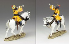 KING  COUNTRY SONS OF EMPIRE SOE025M BRITISH SKINNER'S HORSE BUGLER MIB