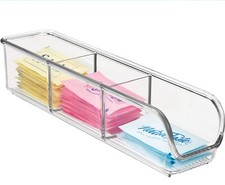 iDesign Linus Tea Place Cabinet Organizer, 6 ...