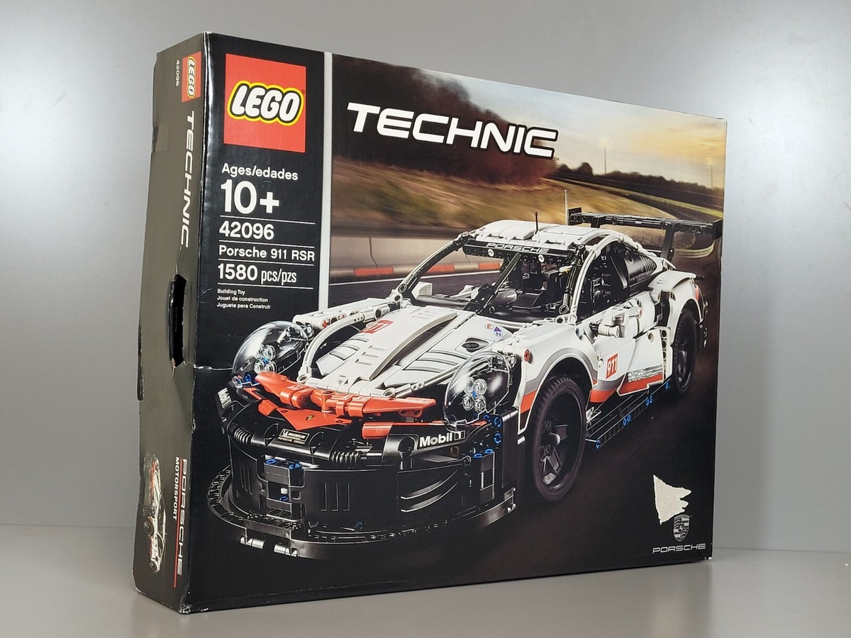 New Sealed LEGO TECHNIC: Porsche 911 RSR (42096) Retired Set (some