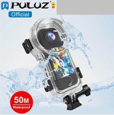 PULUZ 50m Waterproof Sealed Diving Case For Insta360 X5, 2025 Panoramic Came
