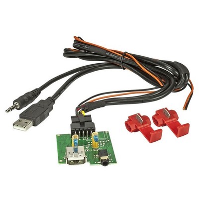 USB AUX Replacement Adapter passt für Kia Hyundai Fahrzeuge mit 3,5mm Klinke USB