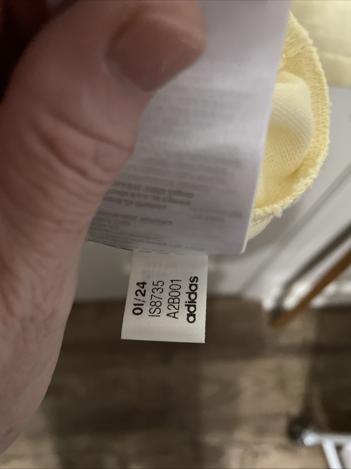 NWT ADIDAS X FEAR OF GOD ATHLETICS V TEE T-SHIRT IS8735 SIZE Large Heavy Knit thumbnail 11