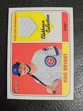 2018 Topps Heritage High Number Clubhouse Collection Relics Kris Bryant #CCR-KB