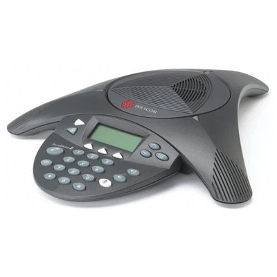 Polycom 2200-16200-001 SoundStation2 EX Display Analog Conference Phone