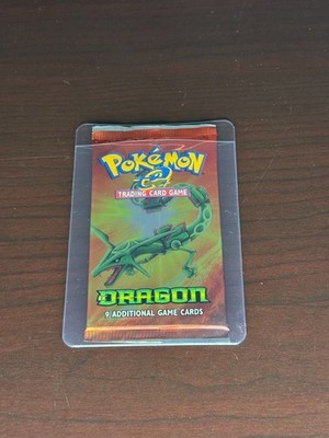 Pokemon 2003 EX Dragon Booster Pack (Rayquaza Pack Art) | eBay