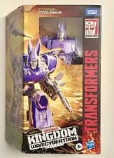 Transformers Cyclonus Complete Kingdom Voyager Class War for Cybertron New