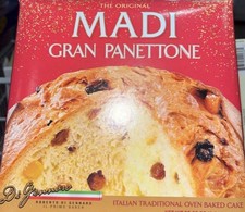 Pastel de Navidad italiano Madi Original Gran Panettone 35,25 oz (2,2 lb)