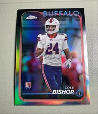 2024 Topps Chrome - Rookies Cole Bishop #263 Refractor (RC)