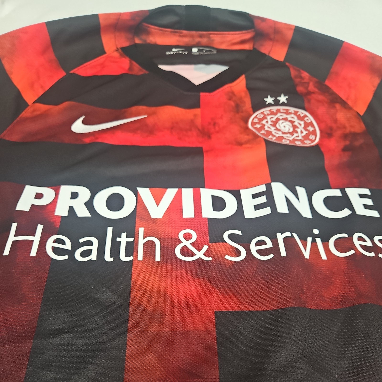New Nike Portland Thorns Mens 2017 Soccer Jersey Sz Small Authentic Drifit  thumbnail 4