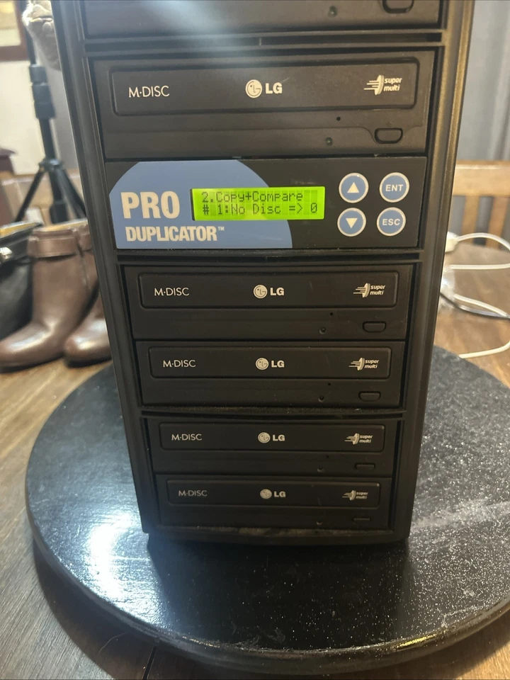 Pro Duplicator DVD/CD 8-Disc Copy Tower - Image 2 of 4