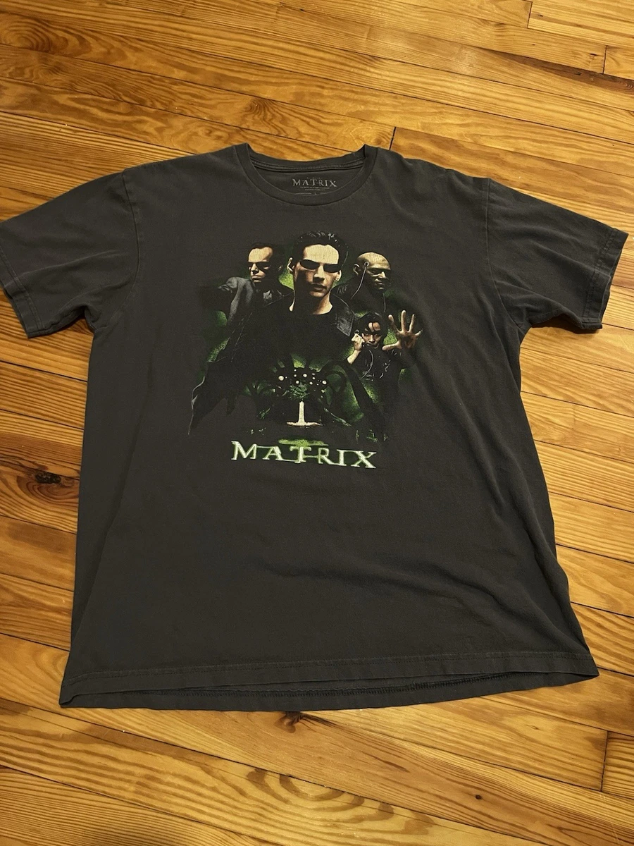 T-shirt Matrix Homme Taille M - Marque ABYSTYLE, Noir, Neuf Avec Étiquettes