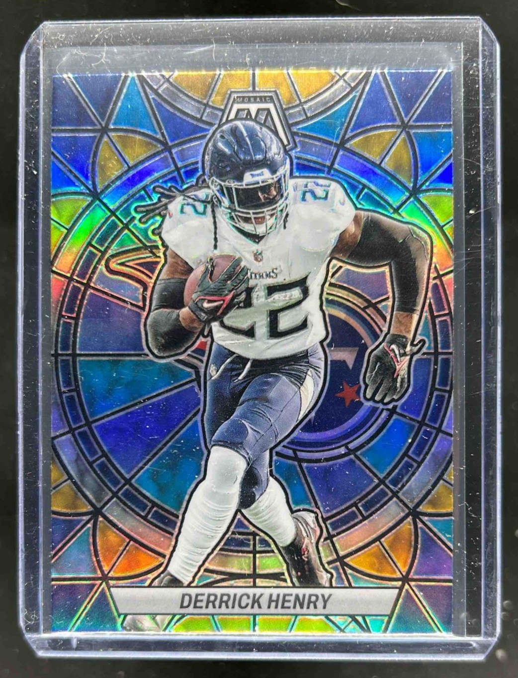 2023 Mosaic Derrick Henry Stained Glass #SG-11 Titans