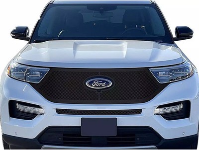 APS Black Wire Mesh Grille Fits 2020-2024 Ford Explorer XLT