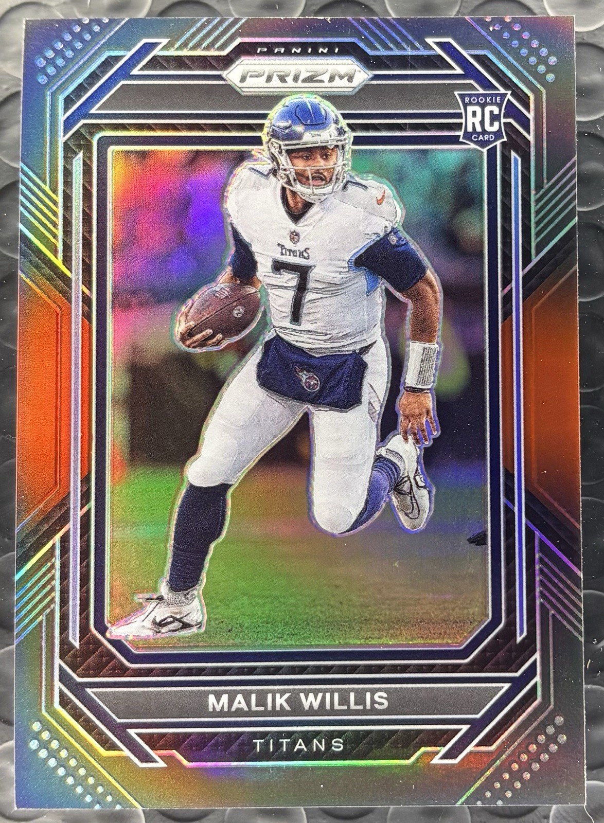 2022 Malik Willis Prizm Black Red /99 RC #PB-7 Panini Chronicles Rookie