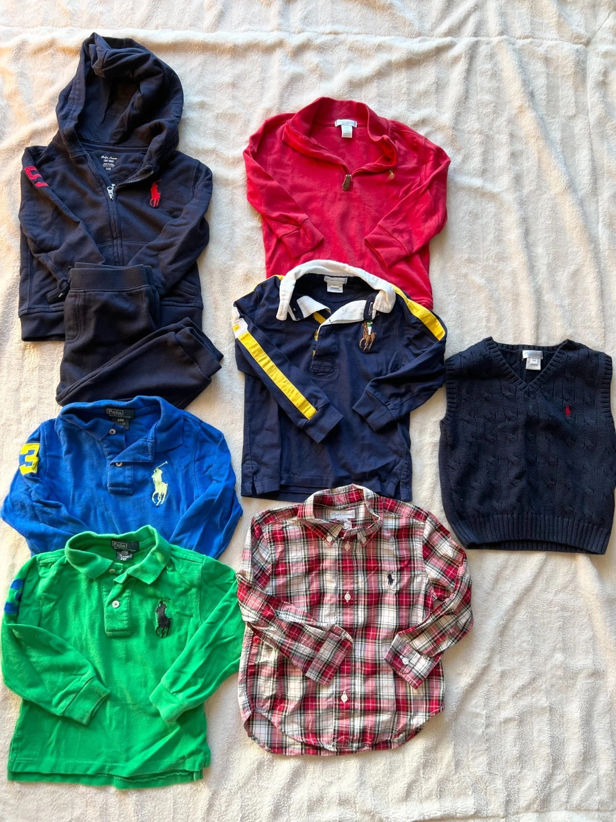 baby boy clothes lot 24 months Polo Ralph Lauren (8 pieces)