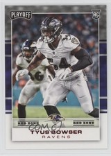 2017 Panini Playoff Rookies Red Zone Tyus Bowser #269 0w8