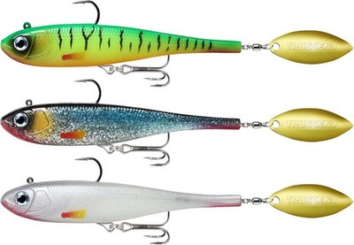 Truscend Easy Catch Shadtale mit BKK-Haken für Barsch, Hecht, Zander