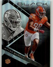 2023 Panini Chronicles Draft Picks Myles Murphy Black #11 Clemson Tigers