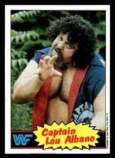 1985 Topps WWF Pro Wrestling Stars #3 Captain Lou Albano