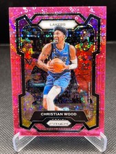 2023-24 Panini Prizm Prizms Fast Break Pink #245 Christian Wood 33/50