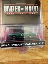 GreenLight 1969 Camaro Z/28 Under The Hood Collector's Club Green Machine Chase