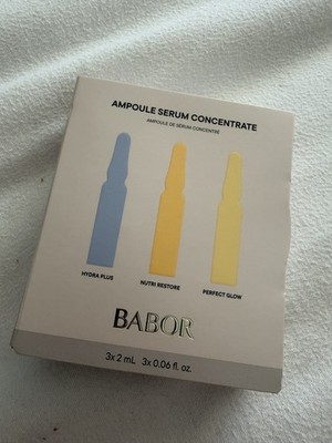 BABOR Ampullen Set 3x2ml Hydra Plus Nutri Restore Perfect Glow Serum