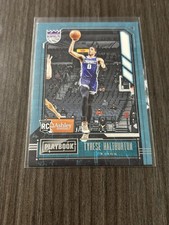 2020-21 Panini Chronicles Playbook Tyrese Haliburton Rookie Card RC #188 Kings