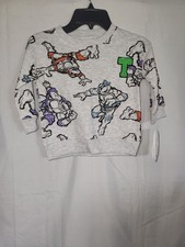 Nwt Nickelodeon Boys Size 2T TMNT Ninja Turtles Sweatshirt