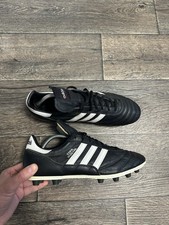 adidas copa mundial cleats black leather made in germany Uk10 Us10,5 Eu44 2/3
