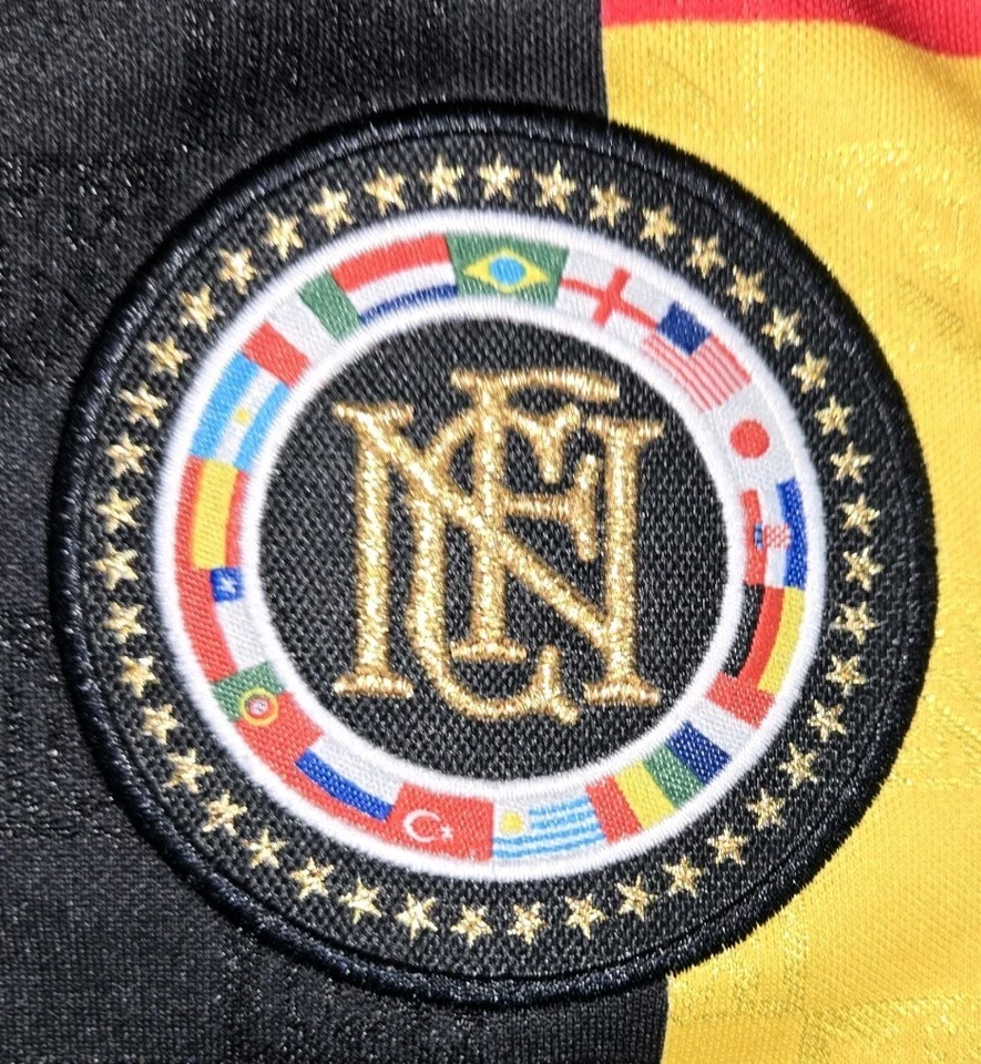 Camiseta deportiva Nike FC Banderas Club Fútbol Copa Naciones Negra Para Hombre Mediana Fútbol Foto 4 de 4