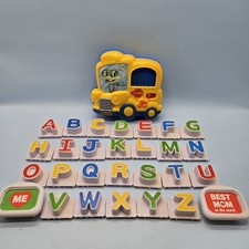SCHOOL BUS   Leap Frog Tads Fridge Phonics Complete Alphabet 26 Letters Tested