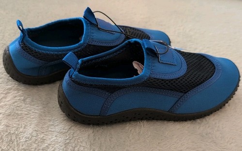 Scarpe acqua ragazzo bambino taglia M 13/1 nuove rete spiaggia slip on estive blu royal - Foto 8 di 10