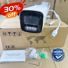 US Vikylin 5MP PoE CCTV IP Camera MIC Outdoor Color Security NDAA compliant