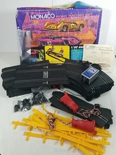 Vintage Strombecker Monaco Slot Car Racing Set 1:32 Scale Track Model 9925