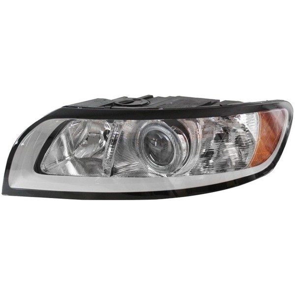 Halogen Scheinwerfer Frontscheinwerfer Links H7/H9 Chrom FüR Volvo V50 S40 II-image