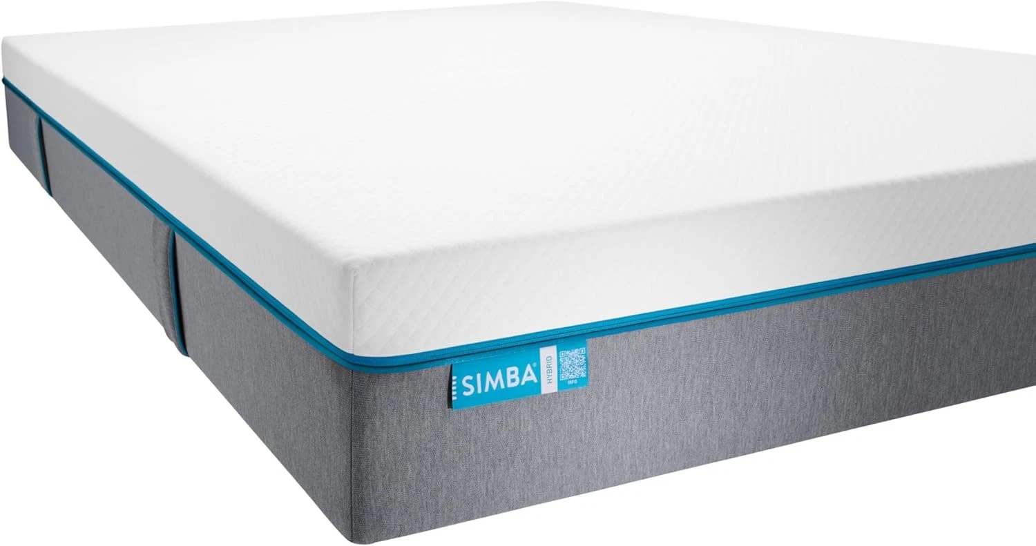 Simba Hybrid Original Mattress – Double 135 x 190cm | Cooling Simbatex Foam & 19