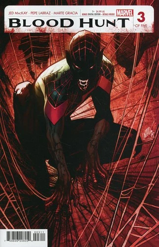 BLOOD HUNT #3 PEPE LARRAZ | VAMPIRE MILES MORALES SPIDERMAN 1
