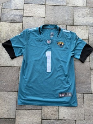 Nike Travis Etienne Jr Jacksonville Jaguars #1 Home Teal Game Jersey Mens Medium