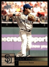 Edgar Gonzalez 2009 Upper Deck #832 Padres MLB READ FREE SHIPPING AutographDen