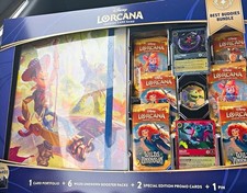Disney Lorcana TCG Best Buddies Bundle  First Chapter  Floodborn Booster/Promo
