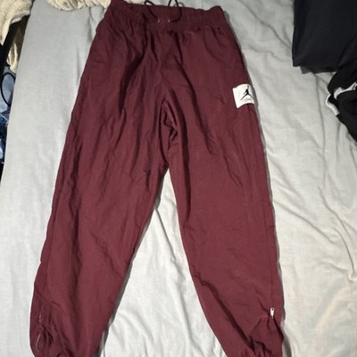 Nike Air Jordan Essential Woven Track Pants Maroon DQ7474-680 Mens Size Medium