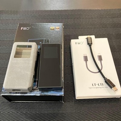 FiiO BTR7 Portable Bluetooth USB DAC Headphone Amplifier w/ LT-LT1 Cable Box