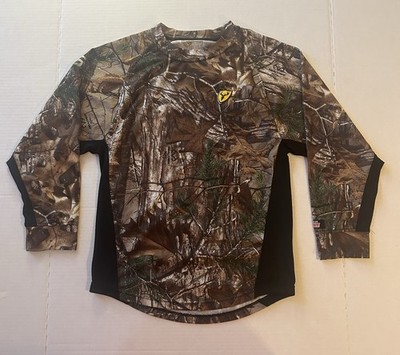 Youth Medium Scent Blocker Hunting Shirt Realtree S3 Trinity System Layer One