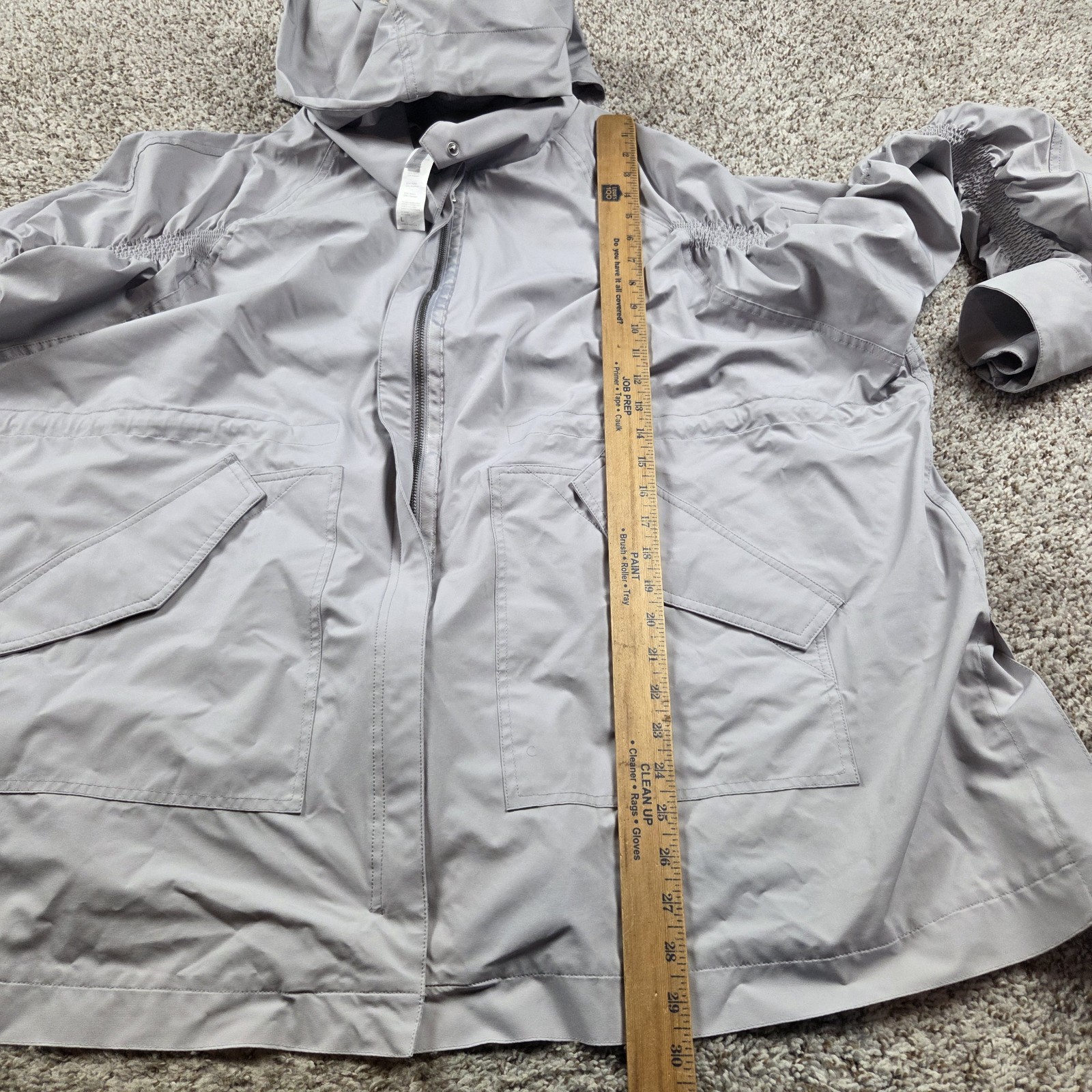 Fabletics Jacket Womens Large Gray Full Zip Hoodi… - image 5