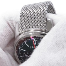 BREITLING WATCH TOP TIME B01 FORD MUSTANG AB01762A1L1X1 AUTOMATIC GREEN SS MEN'S 4