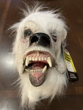 Máscara bucal móvil para adultos Zagone Studios hecha a mano “Oso polar”